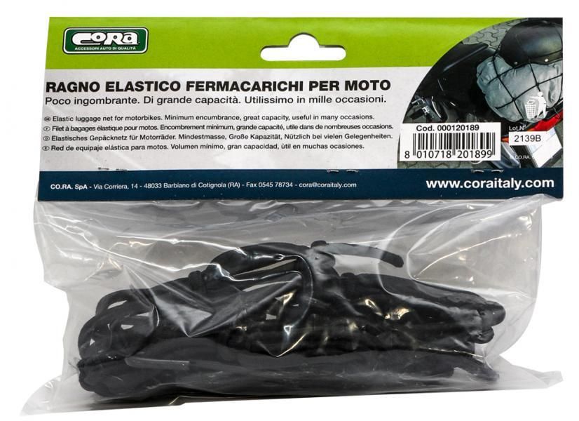 Cora Ragno elastico fermacarichi per moto