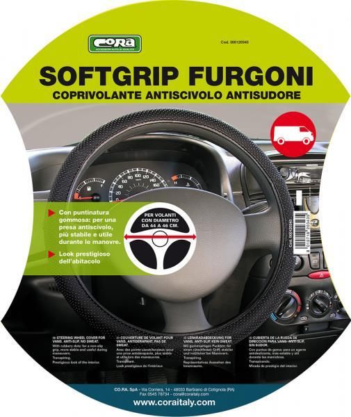 Cora Softgrip Steering Wheel Cover for Vans