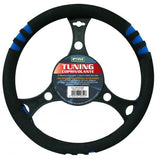 Cora Black/Blue Tuning Steering Wheel Cover