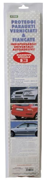 Cora Black Adhesive Bumpers 49x3.2 cm