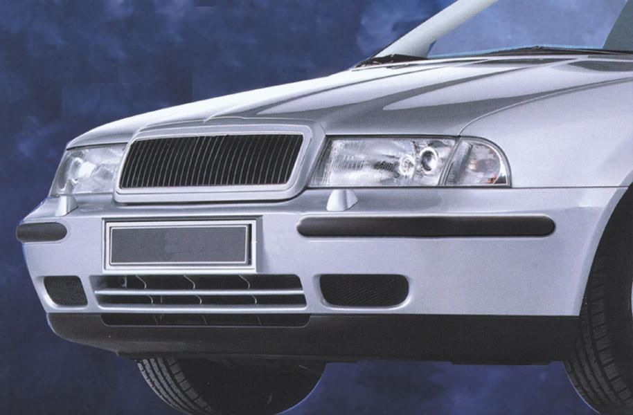 Cora Paracolpi adesivi neri 49x3,2 cm