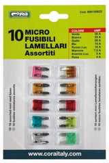 Fusibles de cuchilla micro Cora 10 piezas