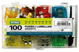 Fusibles de cuchilla Cora 100 piezas