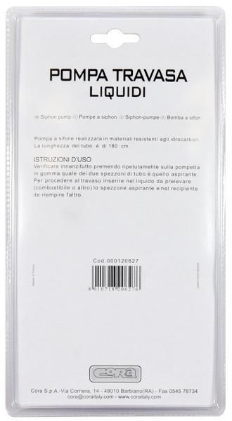 Cora Pompa travasa liquidi professionale