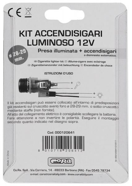 Kit de encendedor luminoso Cora de 12 V