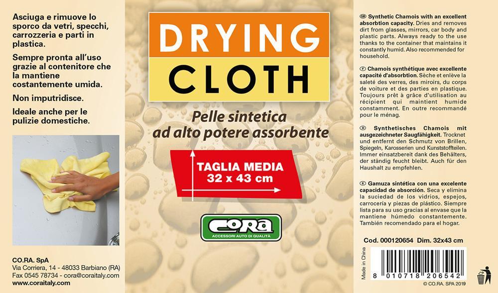 Cora Pelle sintetica Drying Cloth 43x32 cm