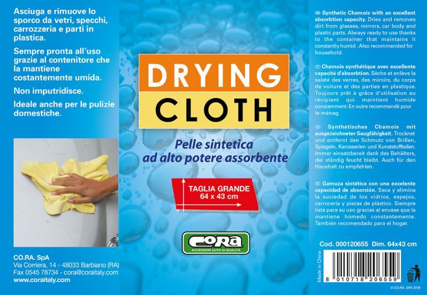 Cora Pelle sintetica Drying Cloth 64x43 cm