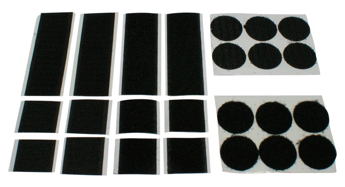 CORA Velcro Adesivo Preformato - Conf. da 12 coppie