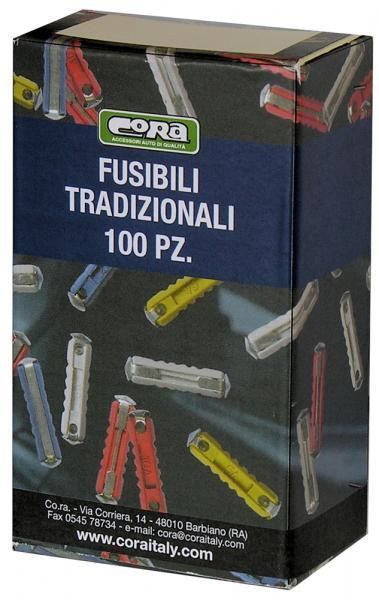 Cora Fusibili tradizionali 5A 100 pz