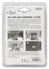Luz de cortesía Cora 12 LEDs 60x20 mm