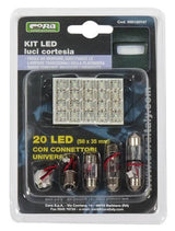 Cora Luce di cortesia 20 led 50x35 mm