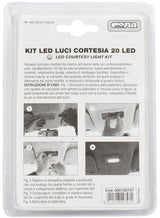 Cora Luce di cortesia 20 led 50x35 mm