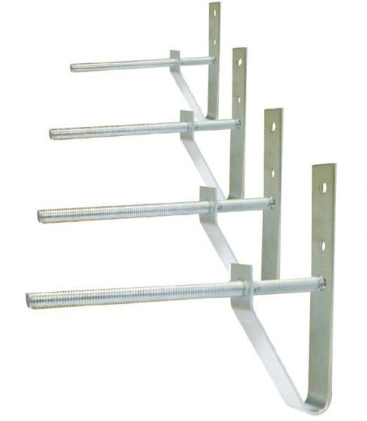 Cora Wandhalterungen für 4 Räder