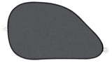 Cora Tendine parasole laterali a trapezio nere 65x38 cm
