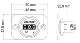 Cora Voltmetro digitale 5V-30V DC