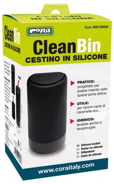 Cora Mini cestino da auto in silicone