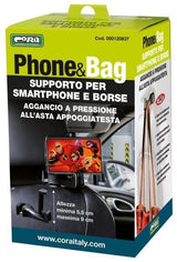 Cora Supporto da sedile per smartphone e borse