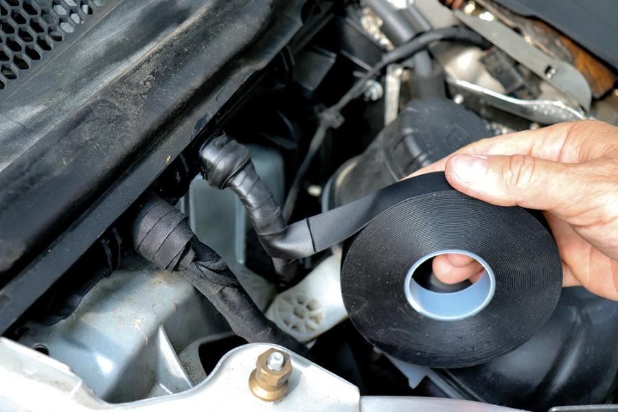 Cora Schwarzes selbstvulkanisierendes Klebeband 10 m x 19 mm