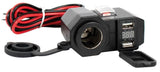 Cora Presa 12V + 2 prese USB + voltmetro
