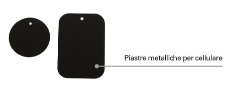 Cora Porta smartphone da vetro/cruscotto orientabile