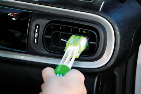 Cora Pulisci bocchette aria in microfibra + pennello per pulizia bocchette auto