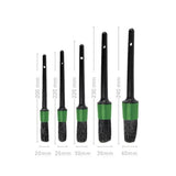 Cora Set de 5 cepillos de nailon para detalles profesionales