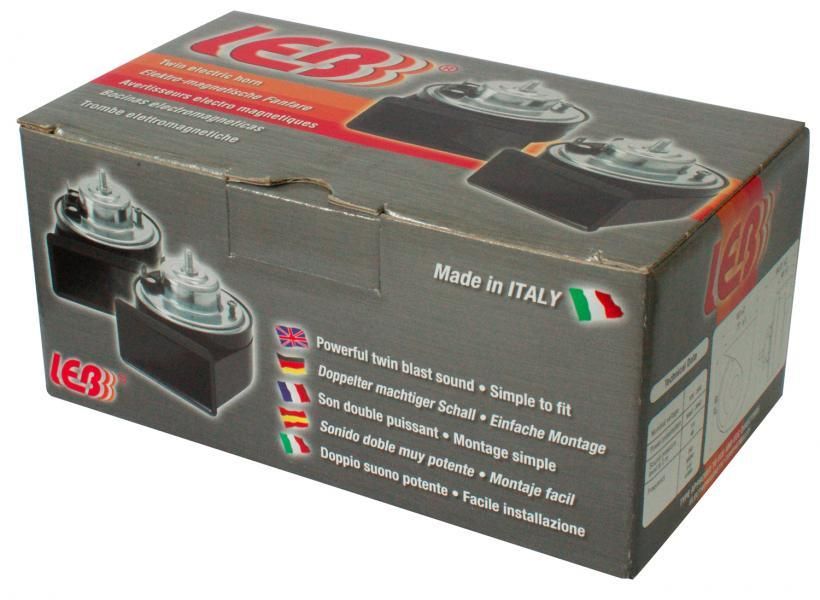 Bocina electromagnética Cora de 12 V