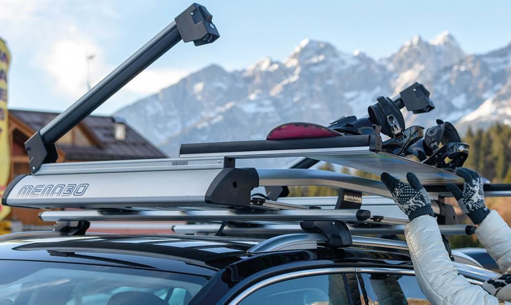 Menabo Yelo NS Dachskiträger für 4 Paar Ski