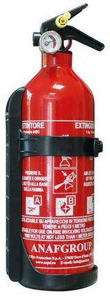 Cora Estintore 1 kg a polvere ABC con supporto e manometro
