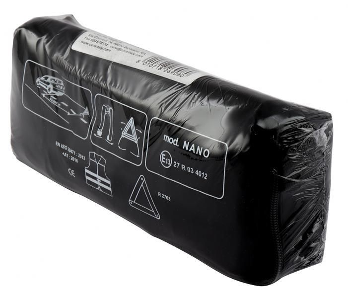Kit de seguridad Cora triángulo de parada de coche + chaleco de alta visibilidad