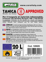 Cora 20 litre UN approved plastic canister