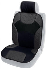 Funda universal para asiento delantero Cora Jeans Tuning gris/negro