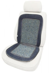 Funda universal para asiento delantero Cora de terciopelo gris