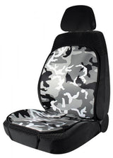 Cora Universal-Vordersitzbezug, Camouflage Grau