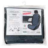 Fundas universales para asientos delanteros Cora Tanga de doble cara con rayas Air Force/Papel textil