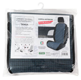 Cora Universal Front Seat Covers Tanga Doubleface Striped Air Force/Textile Paper