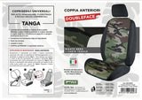 Cora Universal Front Seat Covers Tanga Doubleface Camouflage Deluxe/Textile Paper