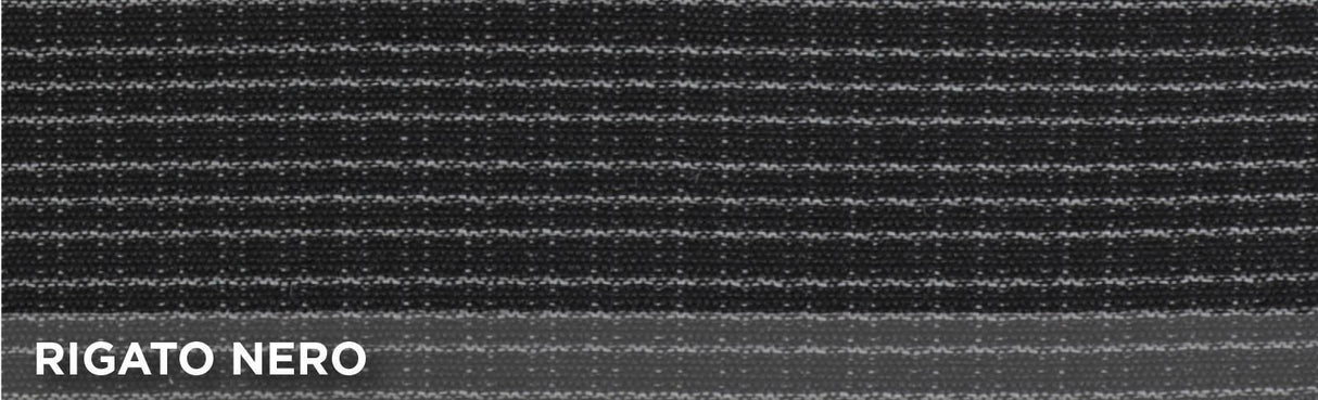 Cora Coprisedile anteriore universale Fisiocomfort tessuto Rigato nero