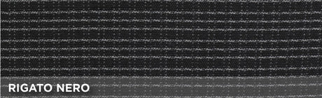 Cora Coprisedile anteriore universale Fisiocomfort tessuto Rigato nero