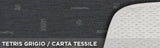 Fundas de asiento delantero Cora Tanga Doubleface Cotton Tetris Grey/Paper