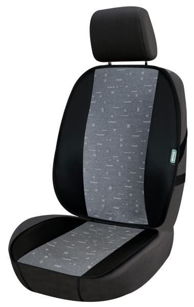 Cora Coprisedile auto anteriore universale Topfresh tetris grigio/carta tessile