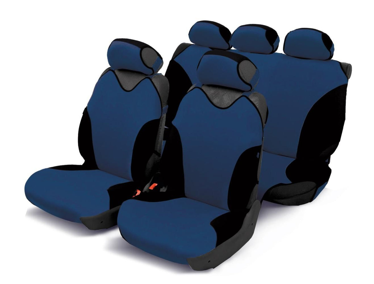 Cora Serie completa coprisedili Turbo blu/nero