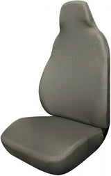 Poncho Cora para asiento delantero, mezcla de algodón elástico, color gris polvoriento
