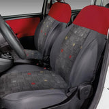 Cora Juego completo de fundas de asientos personalizadas Fiat Panda 12> 4 plazas traseras divi