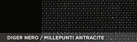 Cora Complete set of CITROEN C3 16&gt; seat covers in anthracite thousand-point fabric