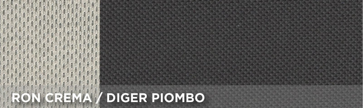 Cora Manufacturing Juego completo de fundas de asiento personalizadas para Fiat 500 07> con división trasera, tejido de algodón mixto, gris/crema