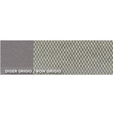 Fundas de asiento delantero Cora Fast&amp;Smart, tamaño grande, tejido de mezcla de algodón gris/negro