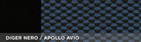 Cora Coprisedili anteriori Fast&Smart tg. grande tessuto misto cotone avio/nero