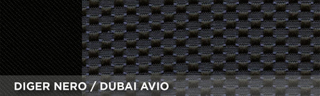 Cora Coprisedili anteriori Fast&Smart tg. speciale tessuto misto cotone avio/nero