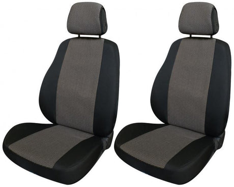 Cora Complete series of Fast&amp;Smart seat covers, special size, black cotton blend fabric/